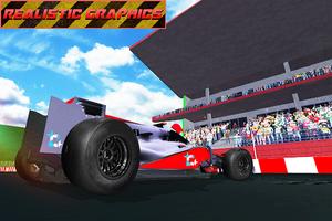 Formule Snelheid Autorace F1-wedstrijd-poster