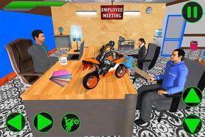 Real Office Racing Bike Stunts 3D screenshot 2