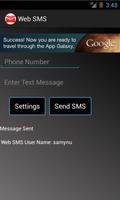 Dhiraagu Web SMS 포스터