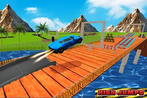 Onmogelijk Free Fall Stunts Sports Car Driving screenshot 1