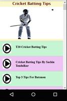 Cricket Batting Guide Affiche