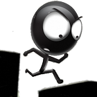 Stickman Runner Zeichen