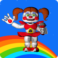 Circus baby game for coloring