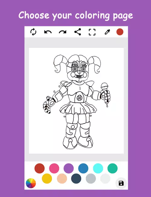 Circus Baby Coloring Pages