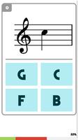 Music Note Flash Card Quiz syot layar 2
