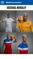 World Cup USA Soccer Team Free poster