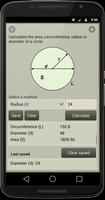 Fast Circle Calculator ポスター