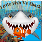 Little fish vs Shark-icoon