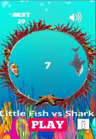 Little fish vs Shark-poster
