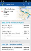 ezRide Vancouver Mass Transit screenshot 3