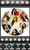 Circle Photo Collage Maker Affiche