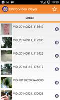 Circlo Video Player captura de pantalla 1