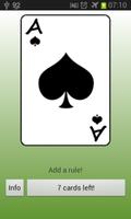Deck of cards poster
