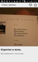 Стихи. Цитаты. imagem de tela 3