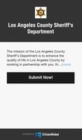 LA Sheriff Digital Witness ポスター
