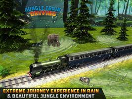 Jungle Train Driving Simulator โปสเตอร์