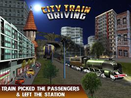 3D City Passenger Train Driver পোস্টার