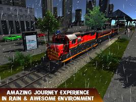 3D City Passenger Train Driver capture d'écran 1