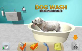 3D Dog Grooming Salon: 1er jeu de lapin 3D capture d'écran 2