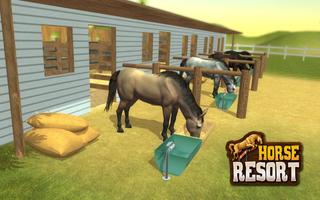 My horse hotel resorts : train & care horses syot layar 1
