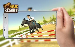 My horse hotel resorts : train & care horses syot layar 2