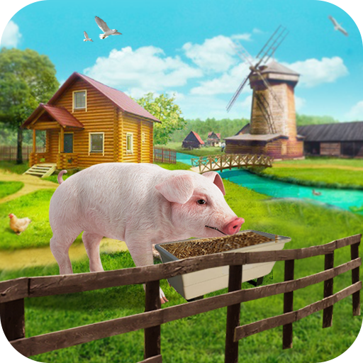 Simulador de fazenda de porcos: porco creche centr