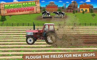 Plough Farm Harvesting Game poster
