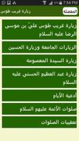 أعمال زيارة غريب طوس ảnh chụp màn hình 1