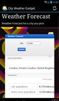 City Weather Gadget screenshot 1