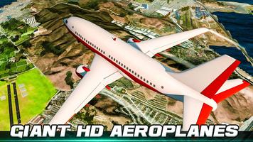 Stadt Flugzeug Flugsimulator Screenshot 2