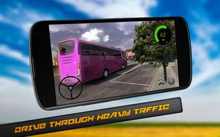 Real Urban Transporter City Bus Driving Simulator capture d'écran 3