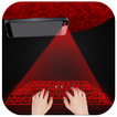 Hologram 3D keyboard simulated