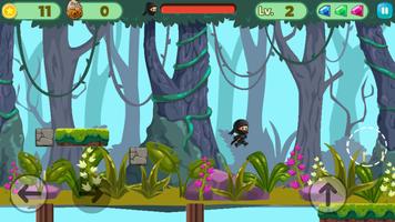 Baby Ninja Adventure Run - Fun Games screenshot 1