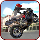 City Trial Motorbike icon