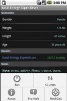 Basal Energy Expenditure Affiche