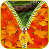 Autumn Zipper Lock Screen FREE