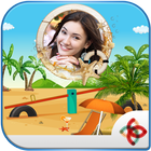 Beaches Photo frames effects آئیکن