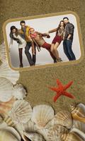 Beaches Photo frames effects poster