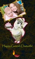 Ganesh Chaturthi photo frames poster