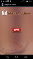 Weight Machine scanner prank Affiche