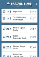 Travel Time- bus & metro times capture d'écran 1