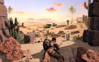 Arabic City Army Shooting War 3D syot layar 1