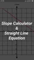 Slope calculator &  Line poster