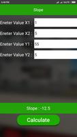 Slope calculator &  Line screenshot 3