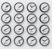 Poster World Clock