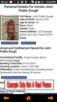 County Jail Inmate Search Affiche