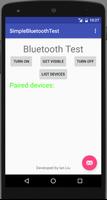 برنامه‌نما Bluetooth Device Test عکس از صفحه