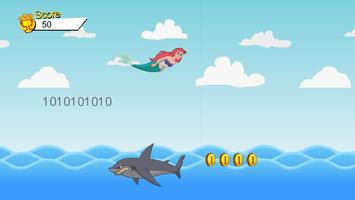 Shark Attack Mermaid स्क्रीनशॉट 1