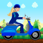 Miss Barbie Scooter Racer أيقونة