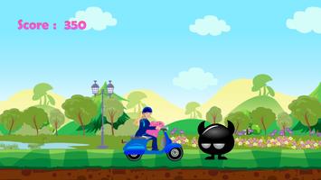 برنامه‌نما Miss Barbie Scooter Racer عکس از صفحه